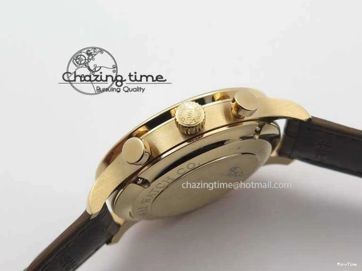 MIROTIME 0416 Portuguese Chrono RG IW371480 ZF 1:1 Best Edition White Dial On Brown Leather Strap A7750 V HighPerformance 7266